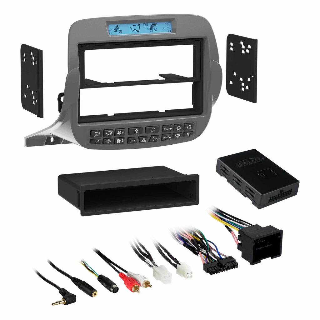 Metra 99-3010S Double/Single DIN Kit Fit Chevy Camaro 2010-UP Interface Adapter