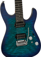 Load image into Gallery viewer, Charvel 2972811521 Pro-Mod Plus Dinky DK24 QM Electric Guitar - Chlorine Burst