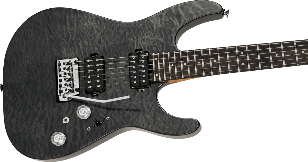 Charvel 2972811585 Pro-Mod Plus Dinky DK24 QM Electric Guitar - Midnight Ocean