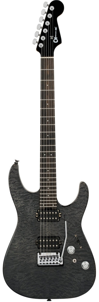 Charvel 2972811585 Pro-Mod Plus Dinky DK24 QM Electric Guitar - Midnight Ocean