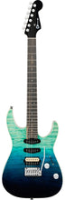 Load image into Gallery viewer, Charvel 2972813546 Pro-Mod Plus Dinky DK24 HSS QM Electric Guitar - Blue Curaçao