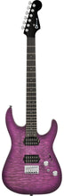 Load image into Gallery viewer, Charvel 2979861592 Pro-Mod Plus Dinky DK24 HT QM Electric Guitar - Violet Radiance
