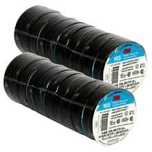 Load image into Gallery viewer, 25 3M 165 Temflex 1700 Economy Grade Vinyl Electrical Tape, 3/4 in x 60 feet