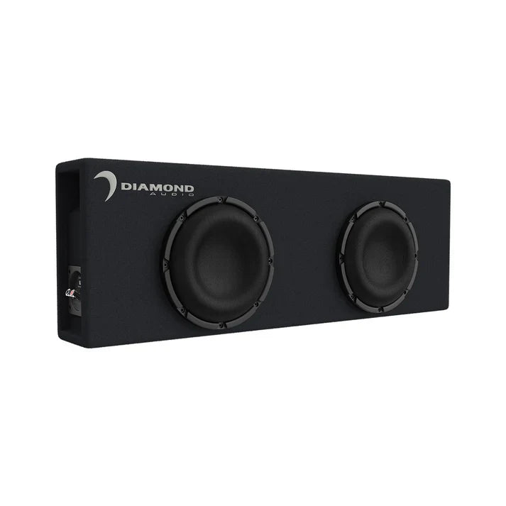 Diamond Audio DESMB8DA 8" 2 Ohm 500W RMS Power Handling Active Subwoofer Enclosure
