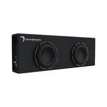 Load image into Gallery viewer, Diamond Audio DESMB8DA 8" 2 Ohm 500W RMS Power Handling Active Subwoofer Enclosure