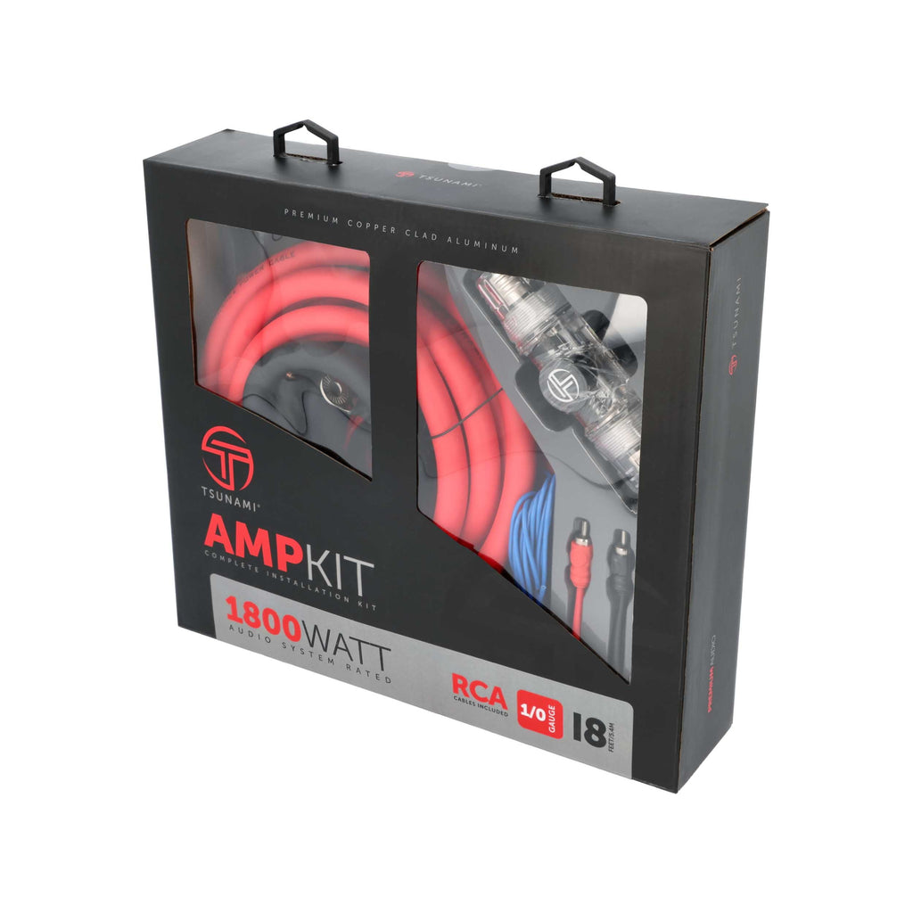 Tsunami TSB-AMP0C 1800W 1/0GA CCA Amp Kit