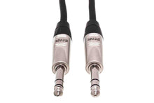 Load image into Gallery viewer, Hosa HSS-010 Pro Balanced Interconnect REAN 1/4 in TRS to Same – 10 Feet