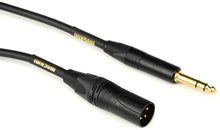 Load image into Gallery viewer, Mogami GOLD TRS-XLRM-15 Balanced 1/4-inch TRS Male to XLR Male Patch Cable - 15 foot