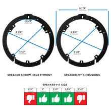 Load image into Gallery viewer, Metra 82-7805 Speaker Plate Compatible Fits Acura/Honda 2006-2020 6-6.75" Pair
