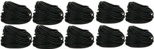 Load image into Gallery viewer, 10 Patron SLT34 100 Feet 3/4' Split Loom Wire Tubing Black for Various Automotive, Home, Marine, Industrial Wiring Applications, Etc.