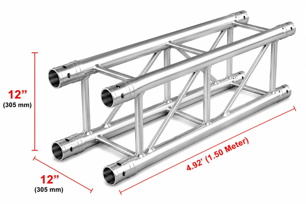 MR TRUSS 4.92 FT/1.50M Square Box Lighting Trussing Fits Global Truss F34 SQ4111