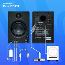 Load image into Gallery viewer, Pair Presonus Eris E5 BT 5" Powered Studio Monitors Speakers w/ Bluetooth
