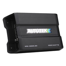 Load image into Gallery viewer, AUTOTEK MM-3025.2D  3000 Watt Compact Bridgeable 2 Channel Amplifier