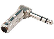 Load image into Gallery viewer, MR DJ QAM2 2-Piece 1/4" Right-Angle Stereo Male Audio Plug Connectors