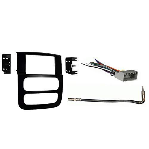 Metra 95-6522B Double Din Dash Kit w/Harness and Antenna for 2002-2005 Dodge Ram Pickup 1500