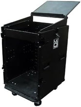 Load image into Gallery viewer, MR DJ CASE5500BK Flight Chest Style DJ Case with Mixer/CD Case