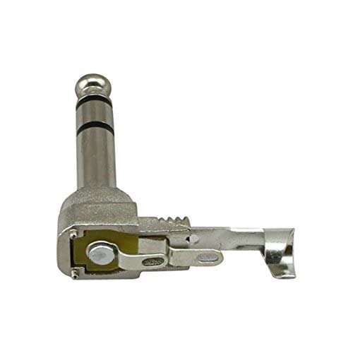 MR DJ QAM4 4-Piece 1/4" Right-Angle Stereo Male Audio Plug Connectors
