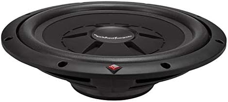 Rockford Fosgate R2SD4-12 12" 1000W 4-Ohm Shallow/Slim Car Subwoofer Sub Pair with Mica-Injected Polypropylene Cone and Integrated PVC Trim Ring