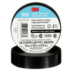 100 FRESH BOX OF 3M Temflex 1700 165 Black 3/4" x 60' General Use Vinyl Electrical Tape