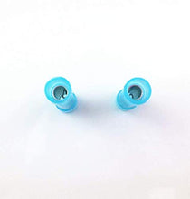 Load image into Gallery viewer, Nylon 16-14 AWG Wire Connectors Electrical Crimp Butt Connector Fully Insulated Splice Wire Terminals Blue
