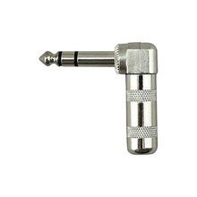 Load image into Gallery viewer, MR DJ QAM4 4-Piece 1/4" Right-Angle Stereo Male Audio Plug Connectors