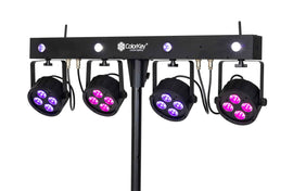 Colorkey CKU-3060, Battery-Powered Lighting Bundle with Stand and Carrying Case