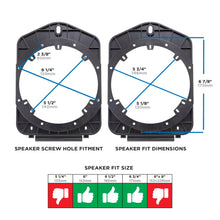 Load image into Gallery viewer, Metra 82-3020 Speaker Adapter - Compatible Fits for Chevrolet Silverado / GMC Sierra 2007-2014