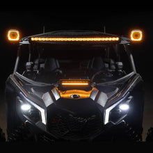 Load image into Gallery viewer, Hexcore STL10LB 10-Inch Straight LED Light Bar, Driving Beam with Amber &amp; White Position Light