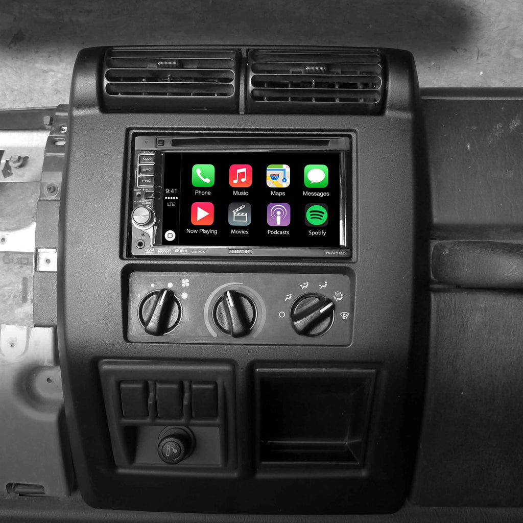 7 " Apple CarPlay Car Stereo Camera Install Kit  Fit 1997-2002 Jeep Wrangler