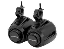 Load image into Gallery viewer, Alpine SPV-65-SXS 6.5" Powersports Wakeboard Tower Speakers with Alpine KTA-30FW for  ATV/UTV/RZR