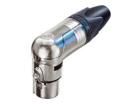 Neutrik NC3FRX 3-pole Right Angle XLR Plug Connector