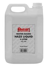 Load image into Gallery viewer, Antari HZL-4W Water Based Haze Fluid - 4L Bottle
