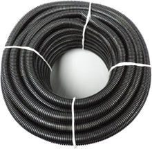 Load image into Gallery viewer, American Terminal 1/2" x 100' Flexible Corrugated Black Split Tubing Wire Loom