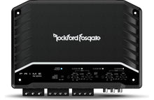 Load image into Gallery viewer, Rockford Fosgate R-300X4 Prime 300W 4-Ch Prime Series Full Range Amplifier + 4 Gauge Amp Kit