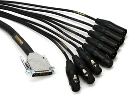 Mogami GOLD AES TD DB25 XLR-05 8-channel Digital Interface Cable - 5 foot