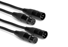 Load image into Gallery viewer, Hosa HMIC-025 Pro Microphone Cable Package, REAN XLR3F to XLR3M (25 Feet) - 2 Pack