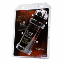 Load image into Gallery viewer, Absolute CAP350R 3.5 Farad Red Power Car Capacitor for Energy Storage to Enhance Bass Demand From Audio System