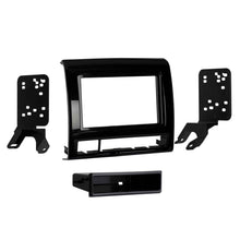Load image into Gallery viewer, Metra 99-8235CHG Single-DIN Car Stereo Dash Kit - Compatible Fits for Toyota Tacoma 2012-2015 - Charcoal High Gloss