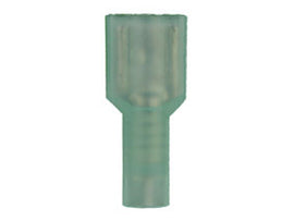 Install Bay 3MBNFD250F 3M™ Blue Nylon Female Quick Disconnect 16-14 Gauge .250