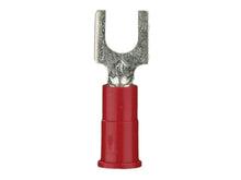 Load image into Gallery viewer, Install Bay 3MRVST8 3M™ Red Vinyl Spade Terminal 22-18 Gauge #8 Pkg of 100