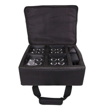 Load image into Gallery viewer, Colorkey CKW-6024 MobilePar Mini Hex 4 Uplight Bundle with Carrying Case - 4-Pack
