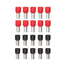Load image into Gallery viewer, Tsunami TSX-4GA-FERR 20-Piece Red and Black 4GA Ferrules - Refill Pack