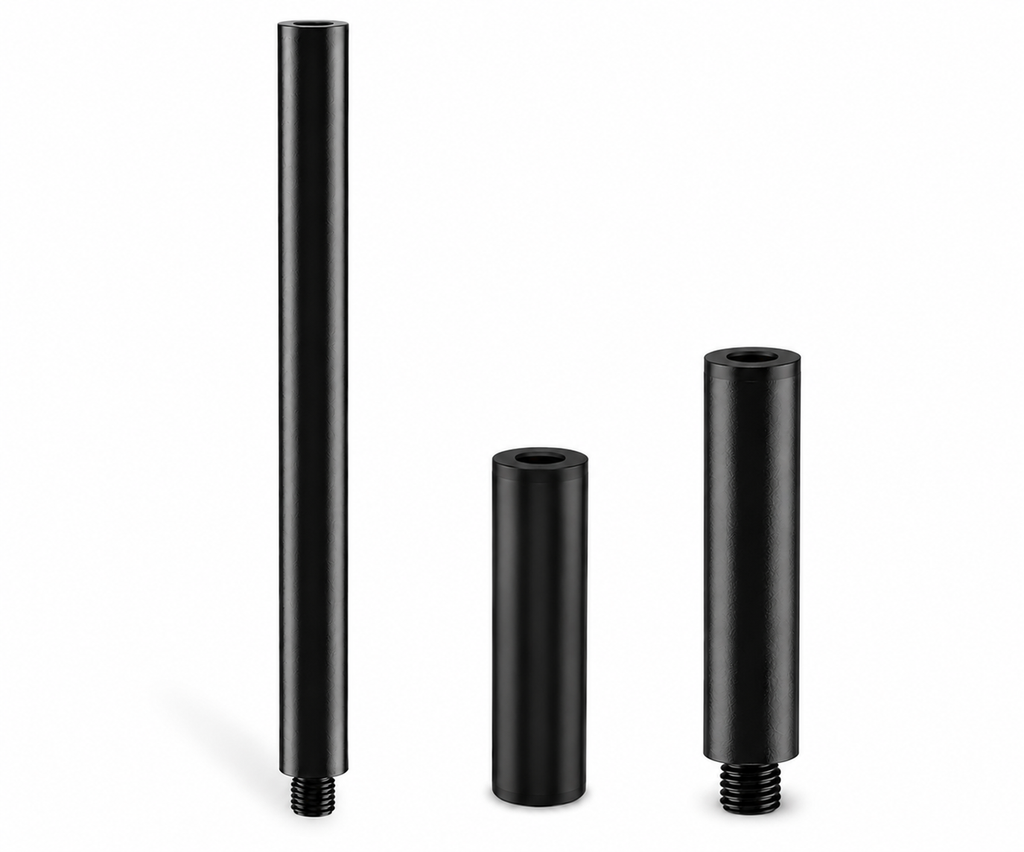 2 MR DJ SS45 36"/38mm Subwoofer Speaker Pole M20 Threaded & Mount Dual 35mm/38mm