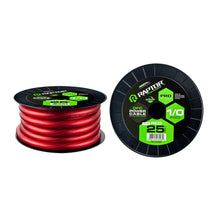 Load image into Gallery viewer, Raptor R51-0-25R 25ft 1/0 AWG RED Pro-series OFC Power Cable