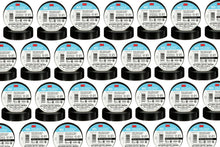 Load image into Gallery viewer, 25 3M 1700 / 165 Temflex Insulated Vinyl Black Electrical Tape 3/4" x 60' FT