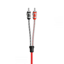 Load image into Gallery viewer, Cerwin Vega RV10 2-Channel Dual Twisted RCA Cable W/dual Molded Ends 10ft