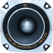 Load image into Gallery viewer, MR DJ HDT700S 3.5" 500W Chrome High Compression Titanium Bullet Super Tweeter