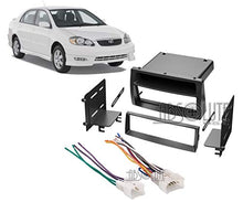 Load image into Gallery viewer, Absolute USA ABS99-8204 Toyota Corolla 2003 2004 2005 2006 2007 2008 Single DIN Stereo Harness Radio Install Dash Kit