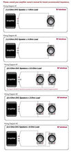 Load image into Gallery viewer, Rockford Fosgate P3D2-10 10" 1000W DVC Car Audio Subwoofer Sub 2 Ohm (3 Pack)