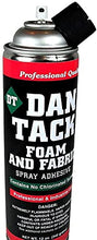 Load image into Gallery viewer, 10 Dan Tack 2012 professional quality foam &amp; fabric spray glue adhesive Can 12 oz
